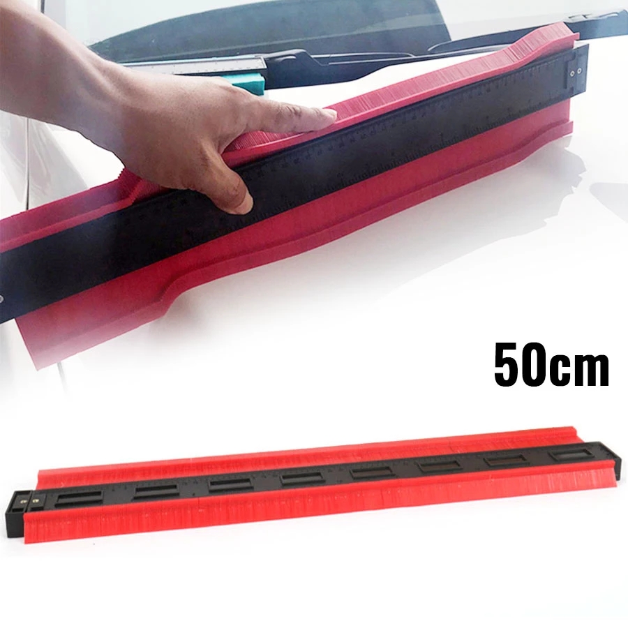 Seam Gauge Metal - 50CM Car Dent Arc Measuremt Tool