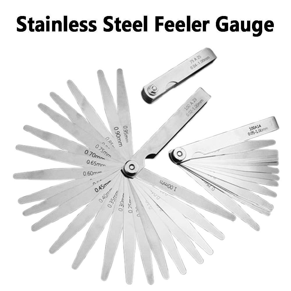 Seam Gauge Metal - 1Pcs10-32 Blades Feeler Gauge Metric Gap