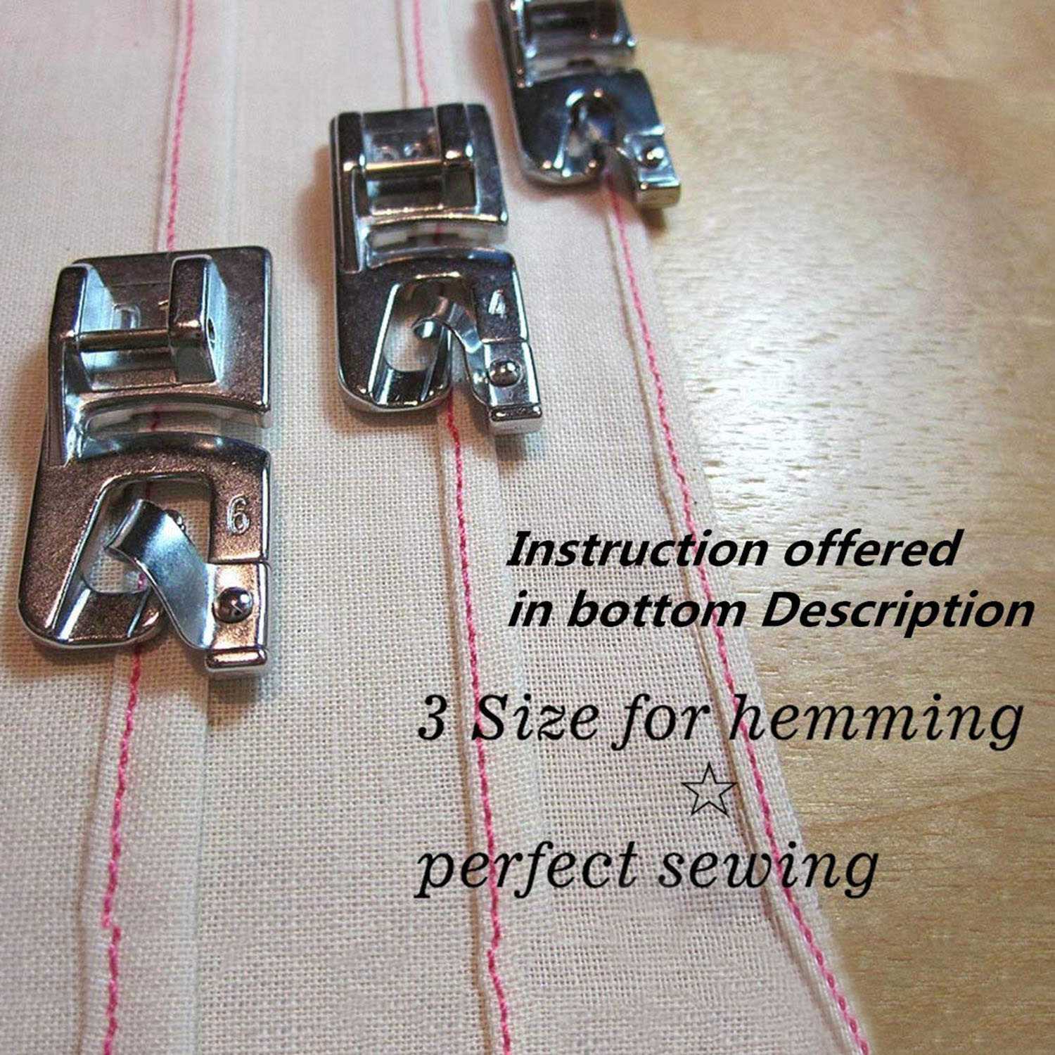 Sewing Hemming - Narrow Rolled Hem Foot Sewing Machine