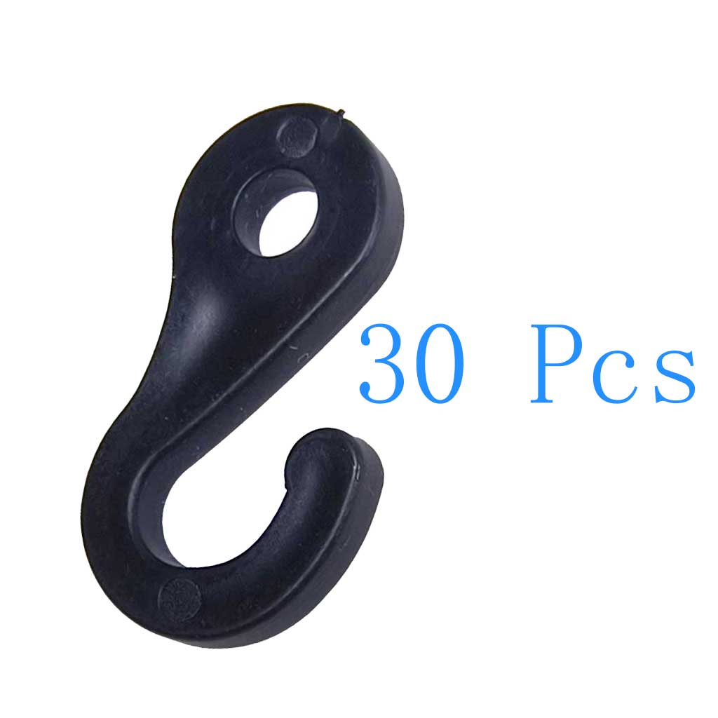 Hook Eye Fastener - 30/50/100Pcs Plastic Eye Snap Hook Clip