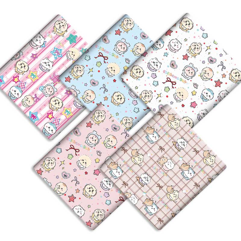Sewing In Textile - Cartoon Polyester fabric 140x50cm cotton fabric