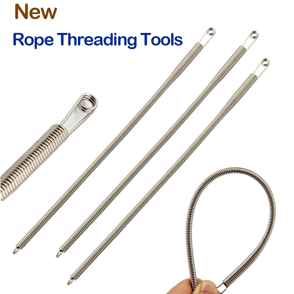Sewing Eyelet Fabric - New Bendable Rope Threading Tool, Skirt,