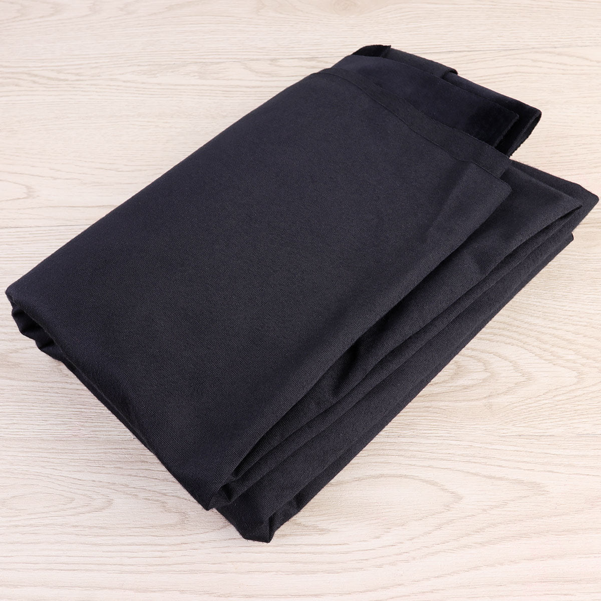 Sewing In Textile - Black Single Side Lint Flannelette Fabric