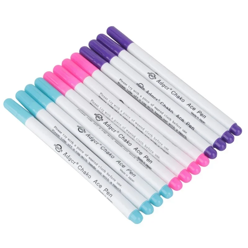 Fabric Marking Pen - Water Soluble Disappearing Pen Stitch Marker