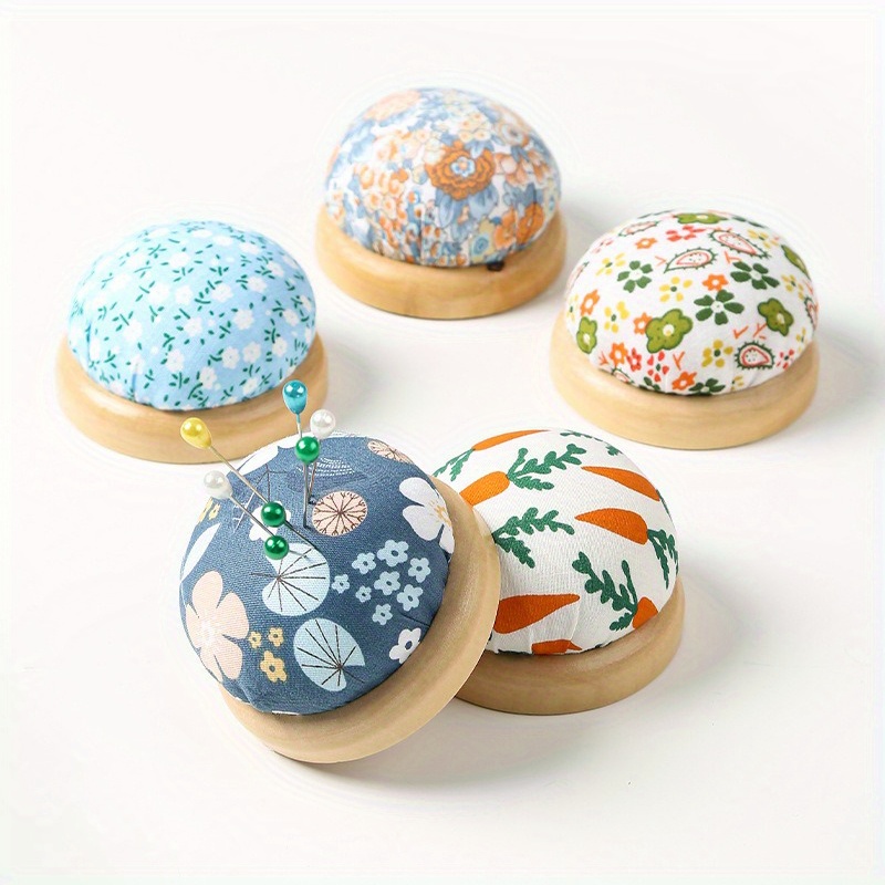 Charming Wood-Base Pin Cushion - огляд і ціна Sewing Pin Cushion