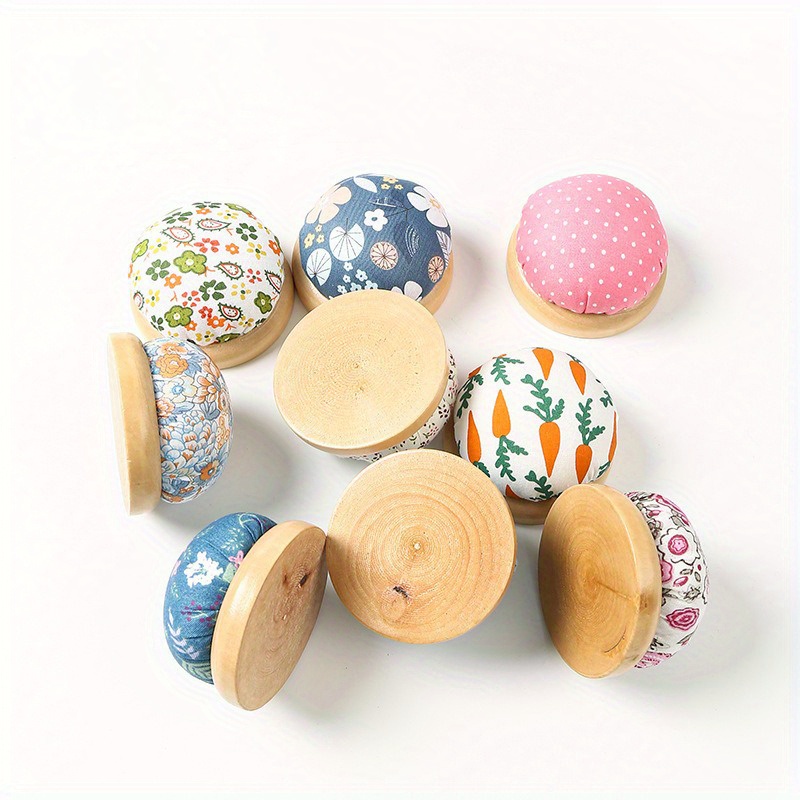 Charming Wood-Base Pin Cushion - огляд і ціна Sewing Pin Cushion