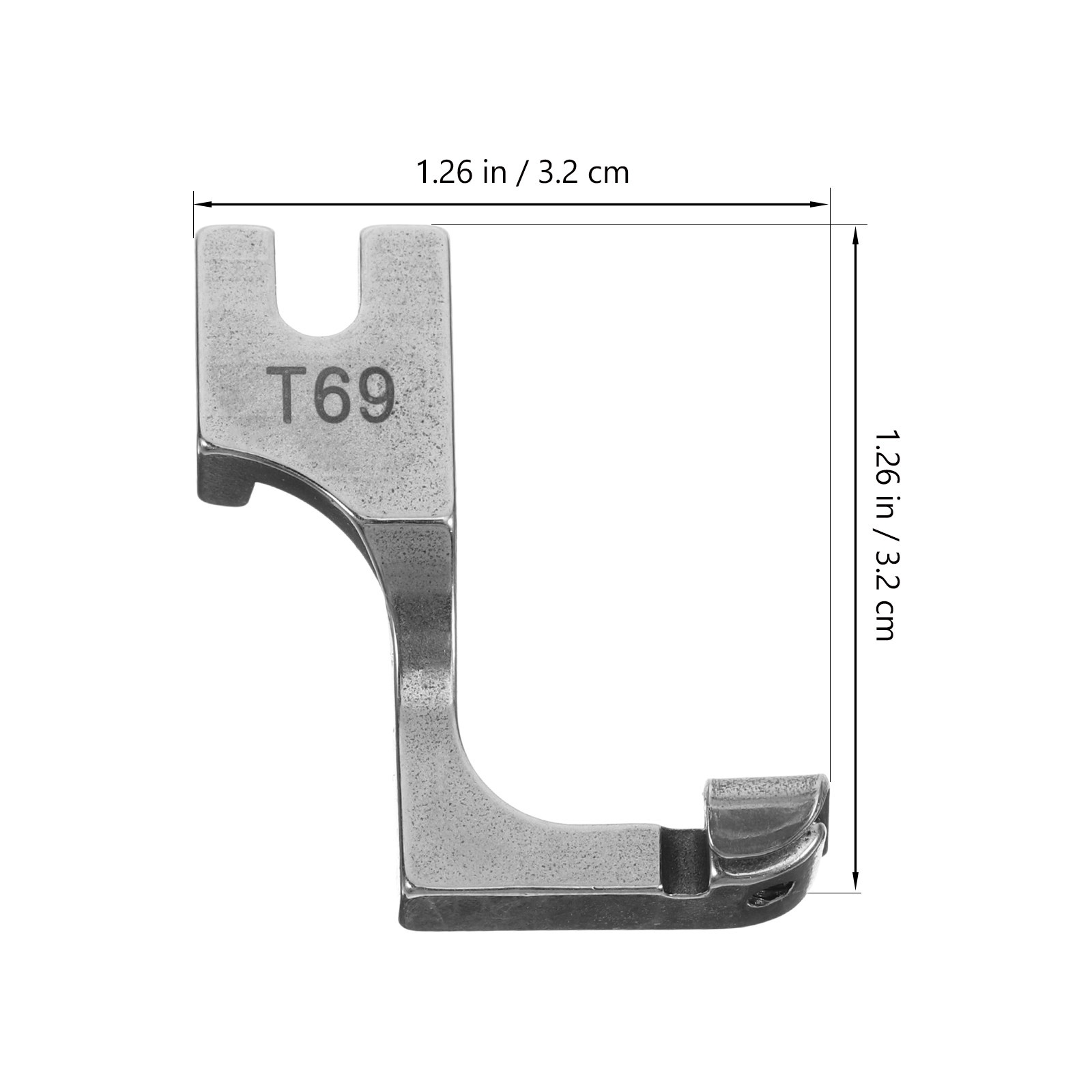 2Pcs Steel Adjustable Zipper P - огляд і ціна Zipper Foot Presser