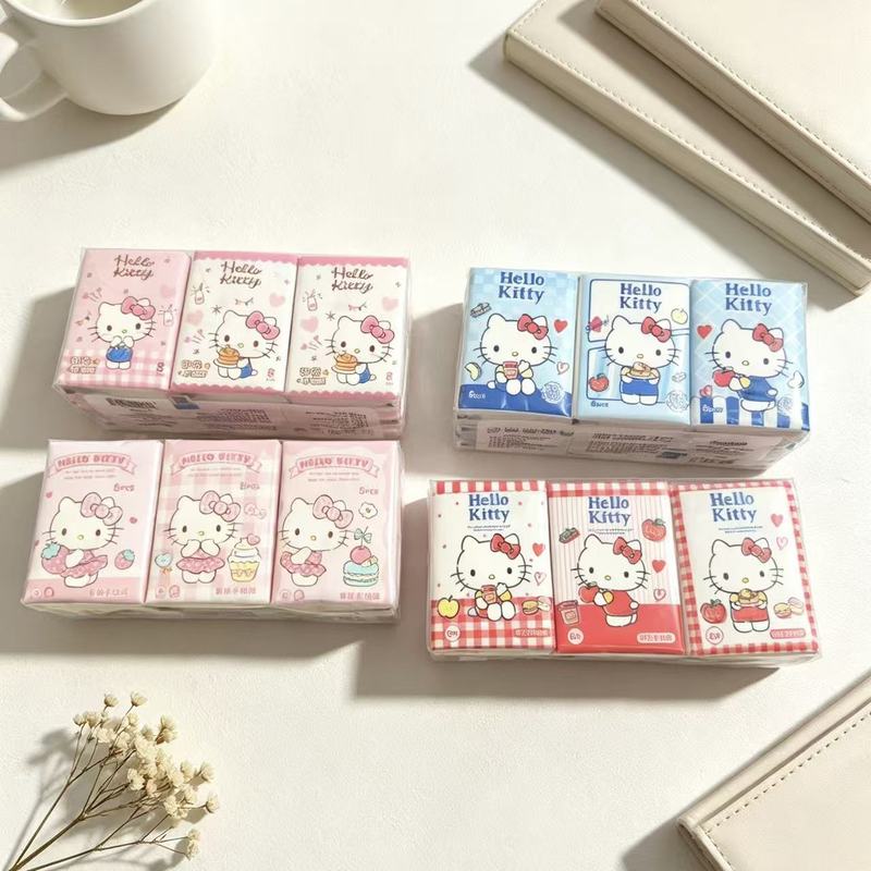 Hello Kitty Printed Handkerchi - огляд і ціна Pattern Tissue Paper