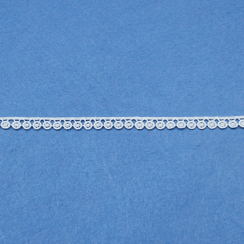 50Yds White Lace Ribbon Fabric - огляд і ціна Sewing Eyelet Fabric