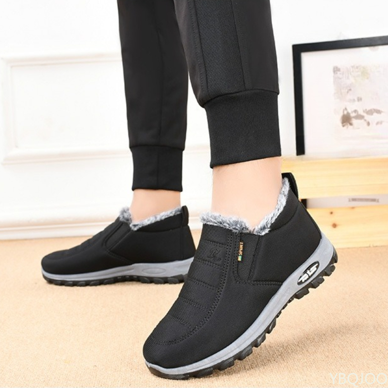 Winter new snow boots men's sh - огляд і ціна Sewing Velvet Fabric