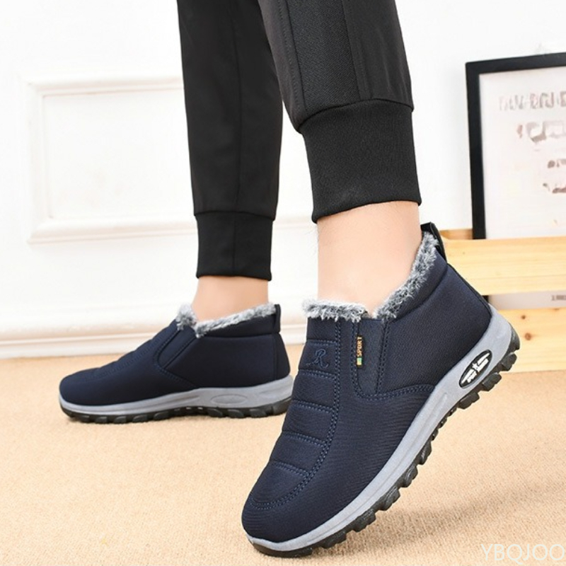 Winter new snow boots men's sh - огляд і ціна Sewing Velvet Fabric