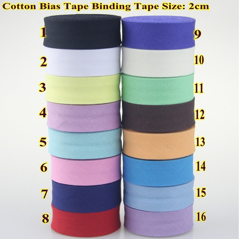 100% Cotton Bias Tape, 20mm Wi - огляд і ціна Binding Tape Bias