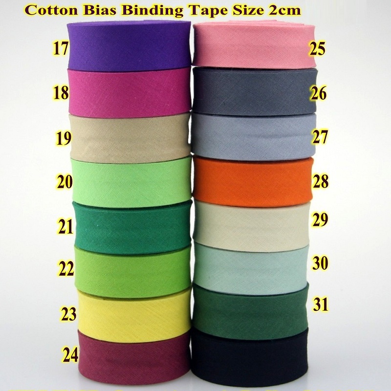 100% Cotton Bias Tape, 20mm Wi - огляд і ціна Binding Tape Bias