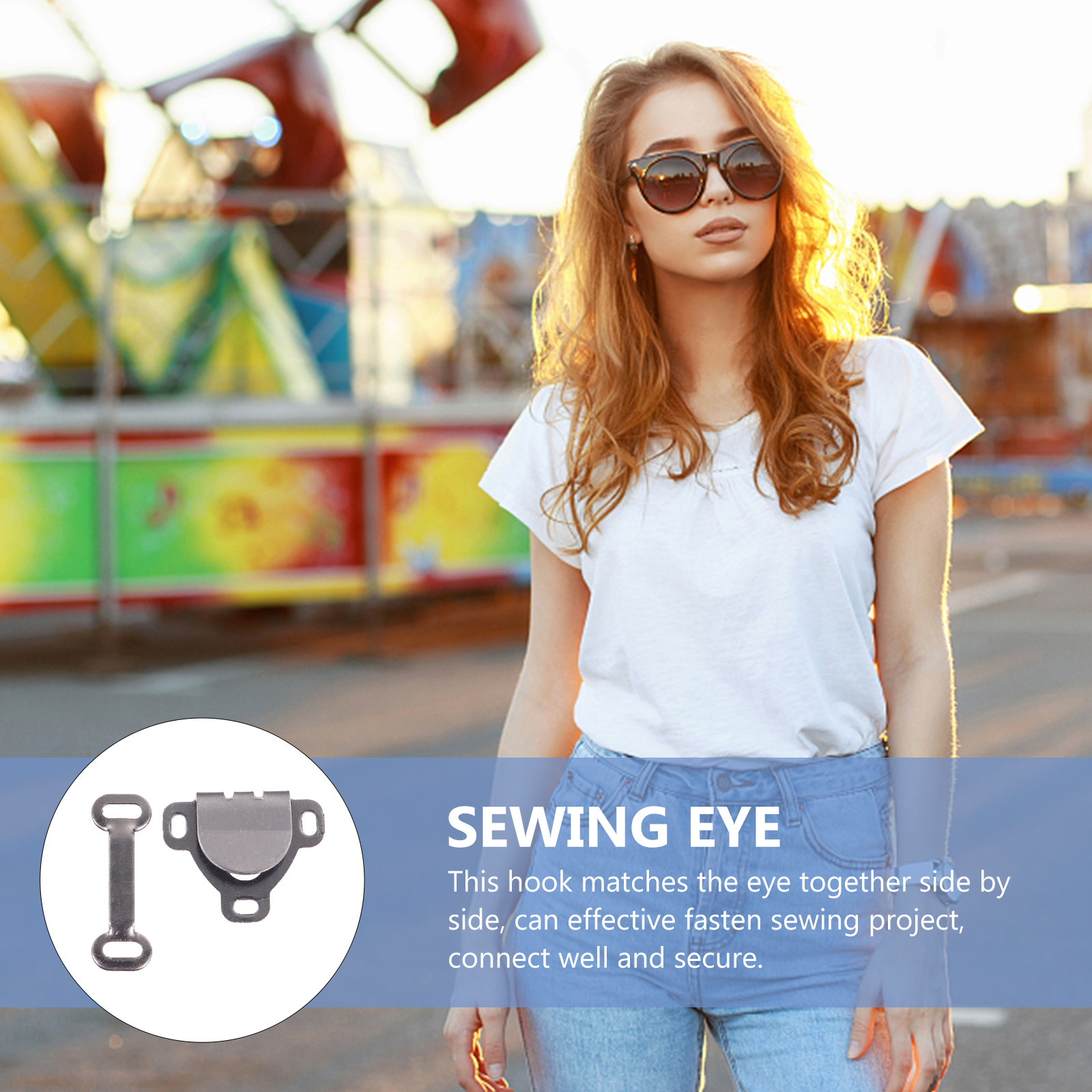 150Pcs Skirt Hooks and Eyes Se - огляд і ціна Hook Eye Fastener