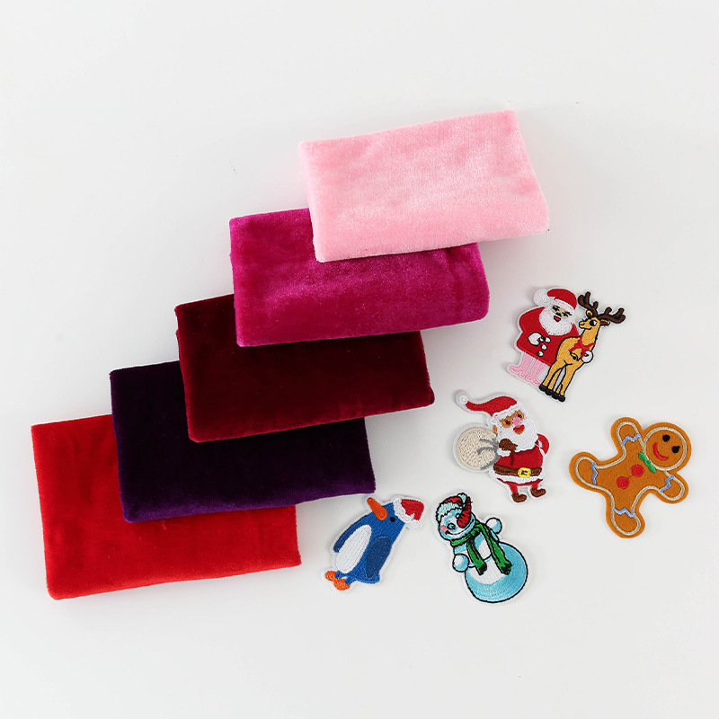 5Pcs 50x50cm Solid Color Velve - огляд і ціна Sewing Velvet Fabric