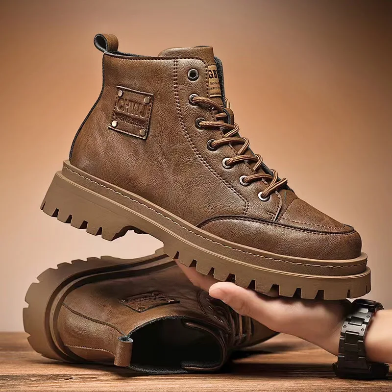 High Quality Men's Boots Platf - огляд і ціна Sewing Nylon