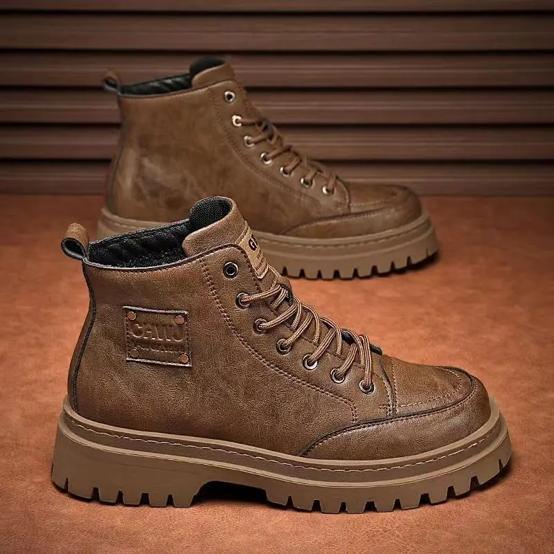 High Quality Men's Boots Platf - огляд і ціна Sewing Nylon