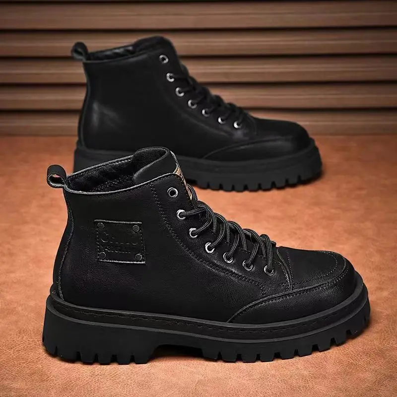 High Quality Men's Boots Platf - огляд і ціна Sewing Nylon