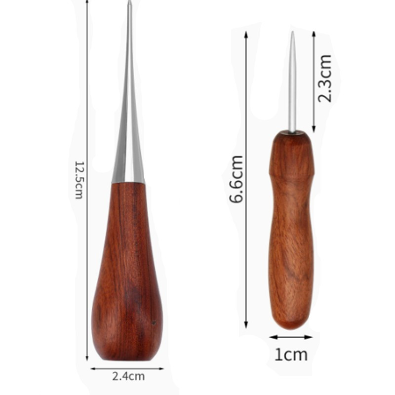 Professional Leather Wooden Ha - огляд і ціна Sewing Tas