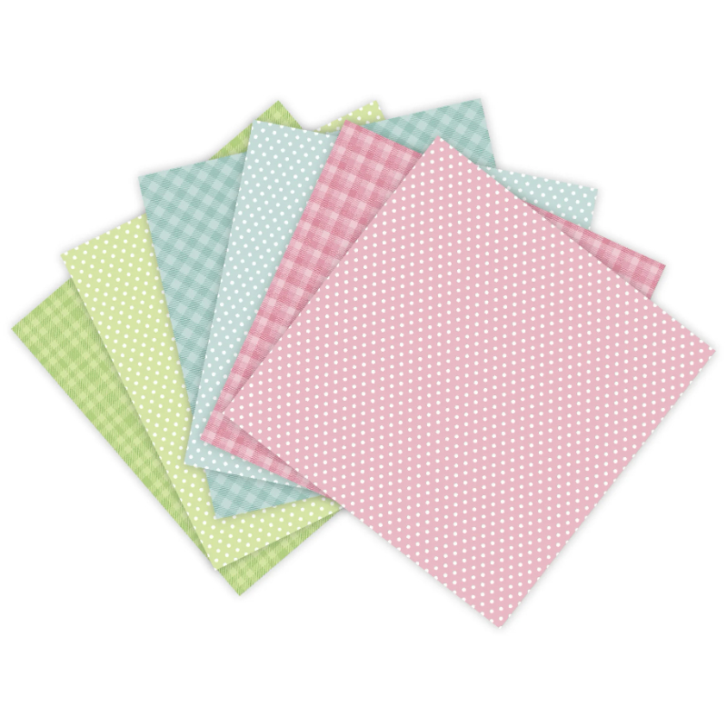 12 Sheets Spring Colors Craft  - огляд і ціна Pattern Tissue Paper
