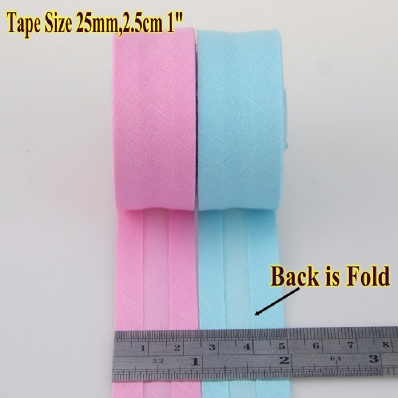 25mm Cotton Folded Bias Tape I - огляд і ціна Binding Tape Bias