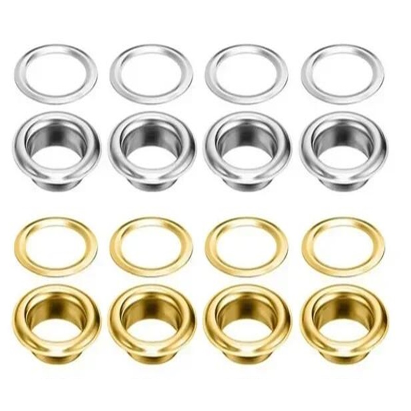 100pc 4mm Buckle ButtonsMetal  - огляд і ціна Sewing Eyelet Fabric