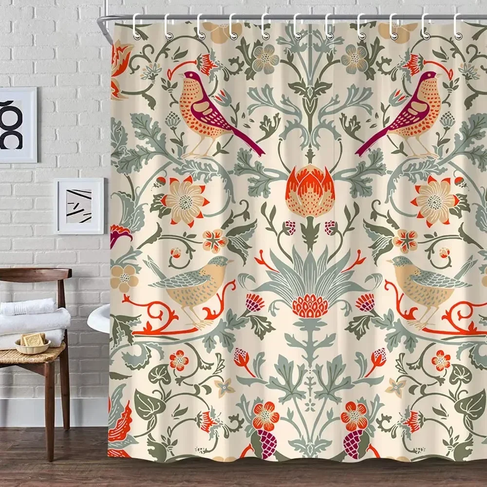 William Morris Shower Curtain, - огляд і ціна Fabric Weight Set