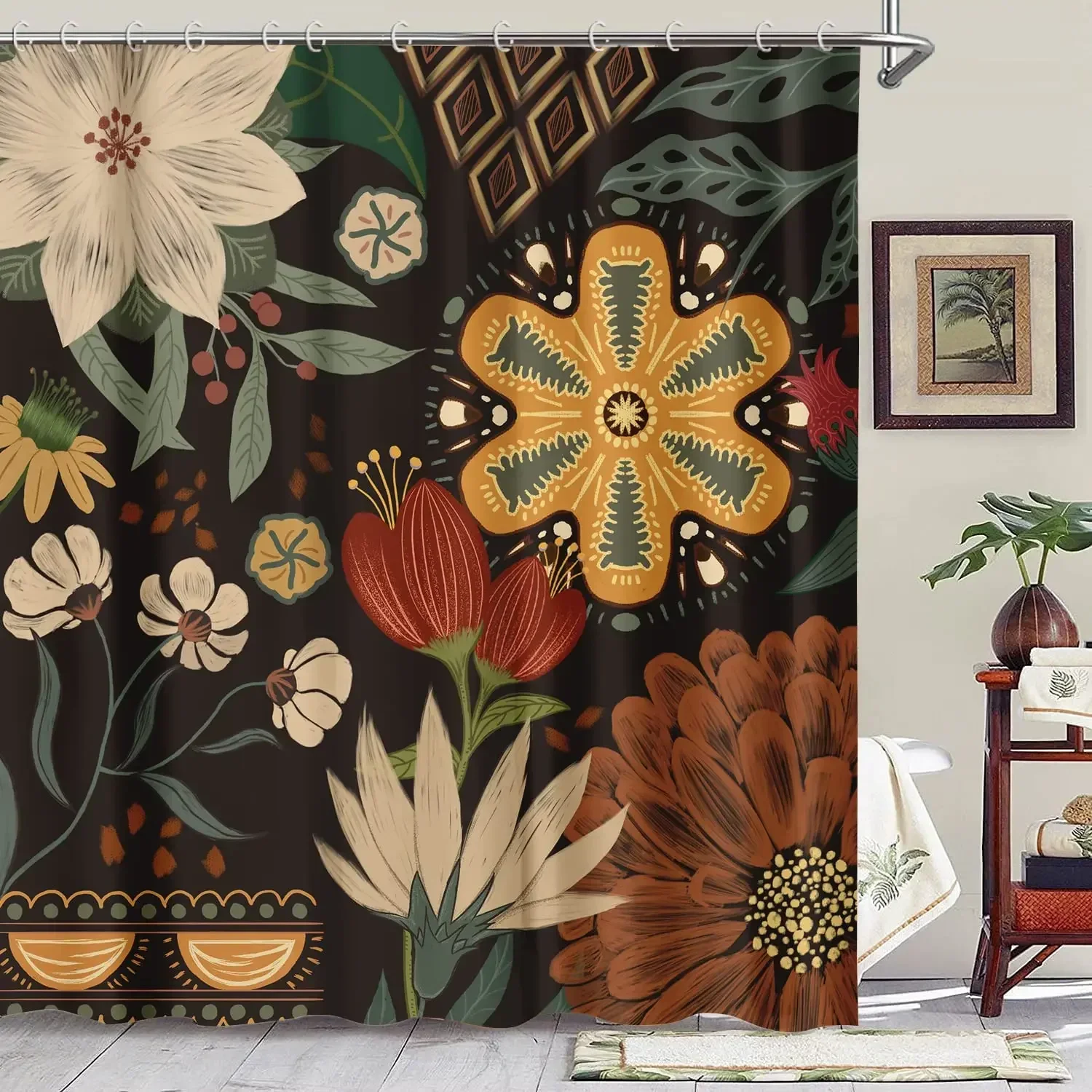 William Morris Shower Curtain, - огляд і ціна Fabric Weight Set