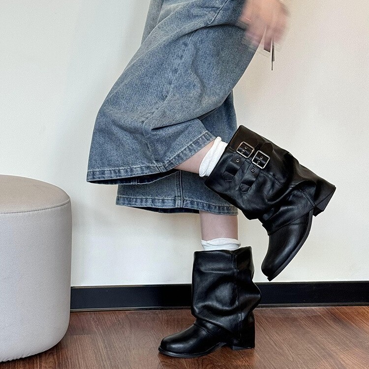 Short boots women's 2025 autum - огляд і ціна Sewing Nylon
