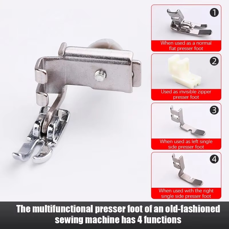 1PC Old Style Foot Sewing Mach - огляд і ціна Zipper Foot Presser