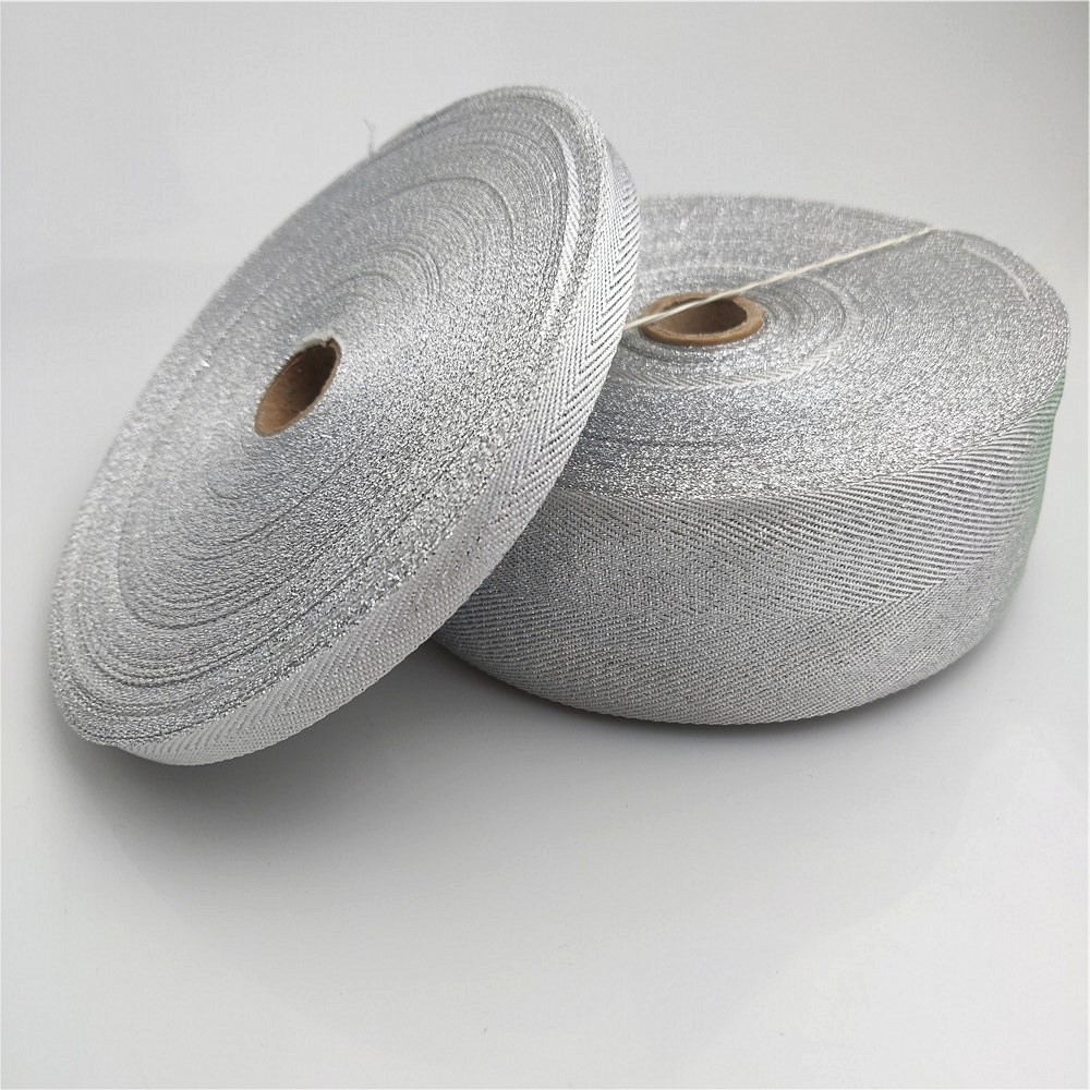 10-50mm Width Silver Twill Pol - огляд і ціна Binding Tape Bias