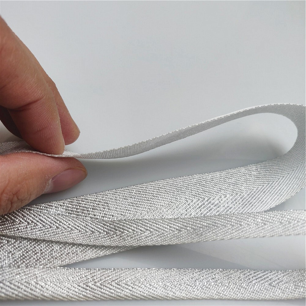 10-50mm Width Silver Twill Pol - огляд і ціна Binding Tape Bias