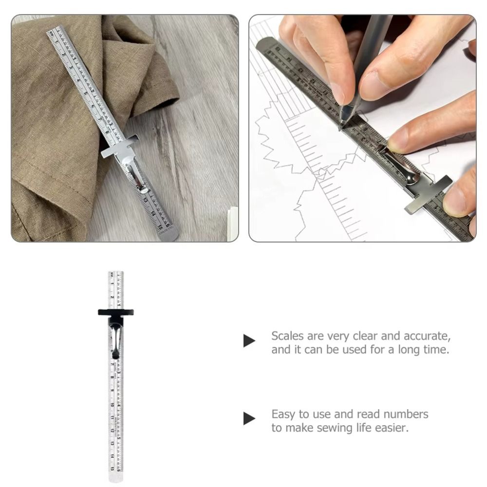 Detachable Clip Stainless Stee - огляд і ціна Seam Gauge Metal