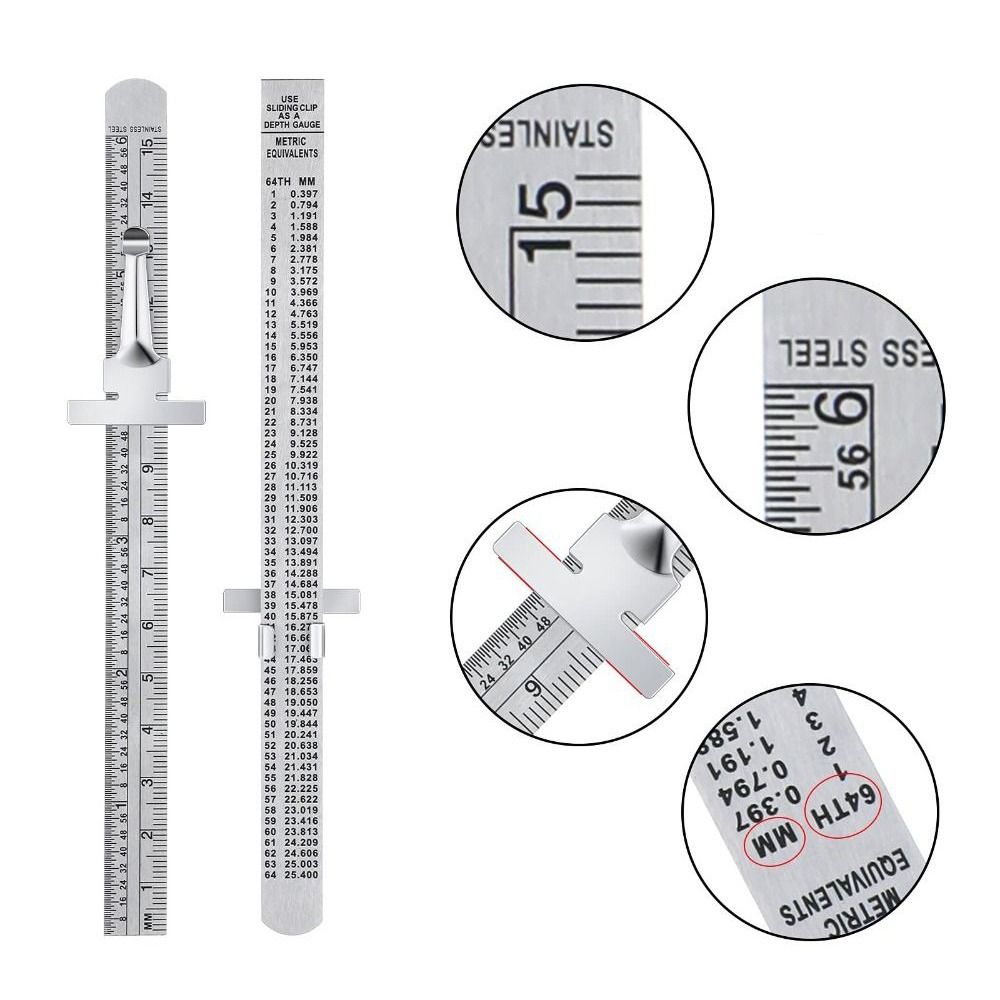 Detachable Clip Stainless Stee - огляд і ціна Seam Gauge Metal