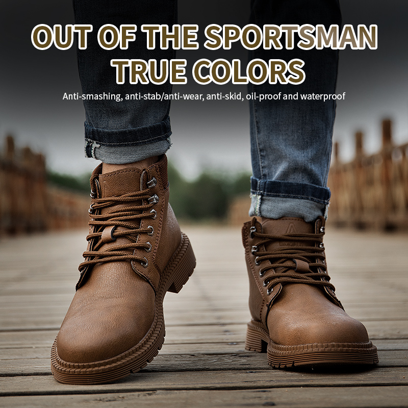 Unisex Safety Shoes Steel Toe  - огляд і ціна Sewing Nylon