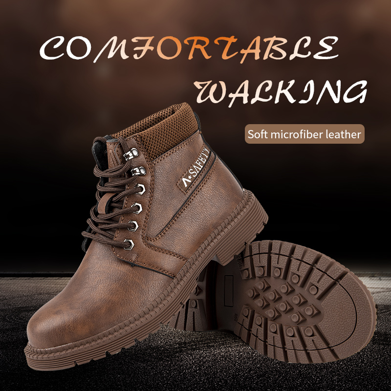 Unisex Safety Shoes Steel Toe  - огляд і ціна Sewing Nylon