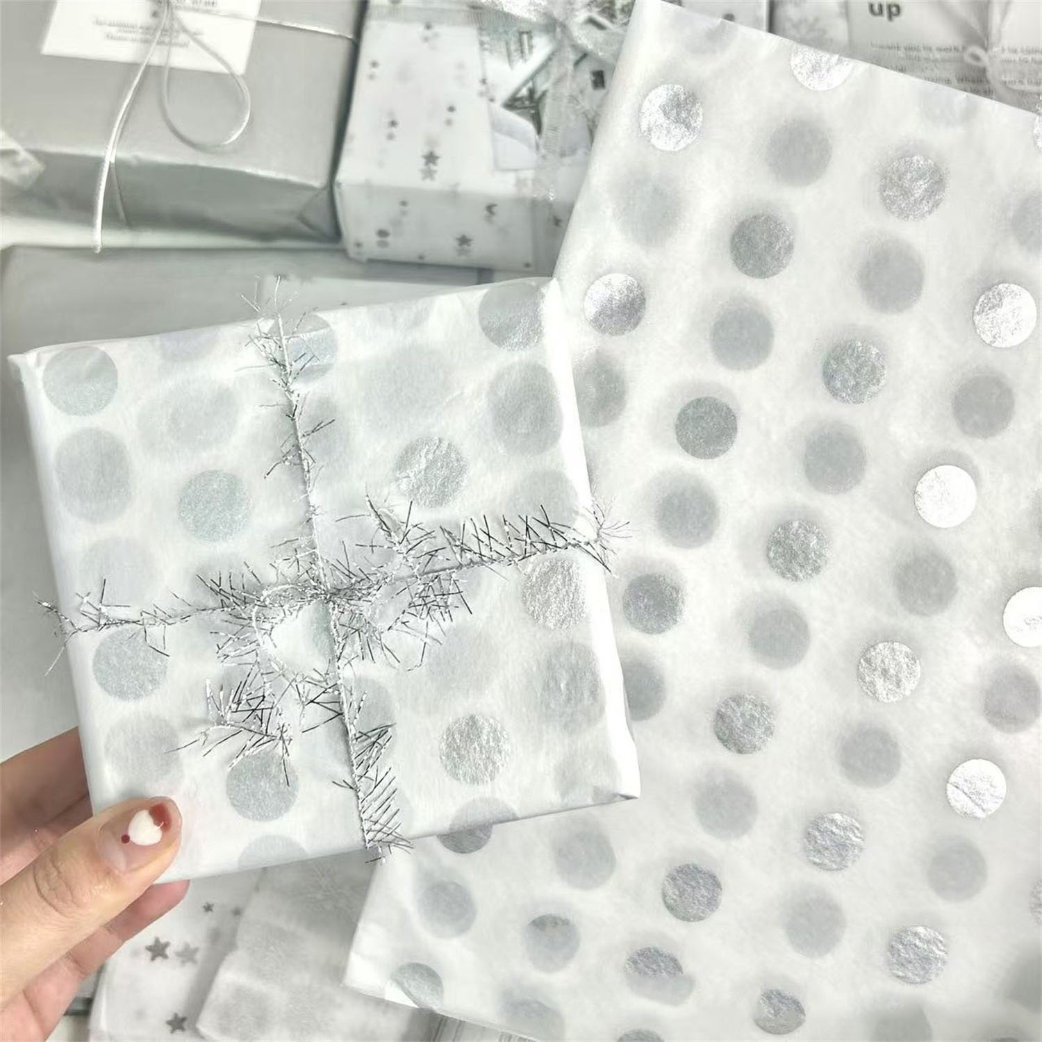Snow Pear Paper Flower Gift Wr - огляд і ціна Pattern Tissue Paper