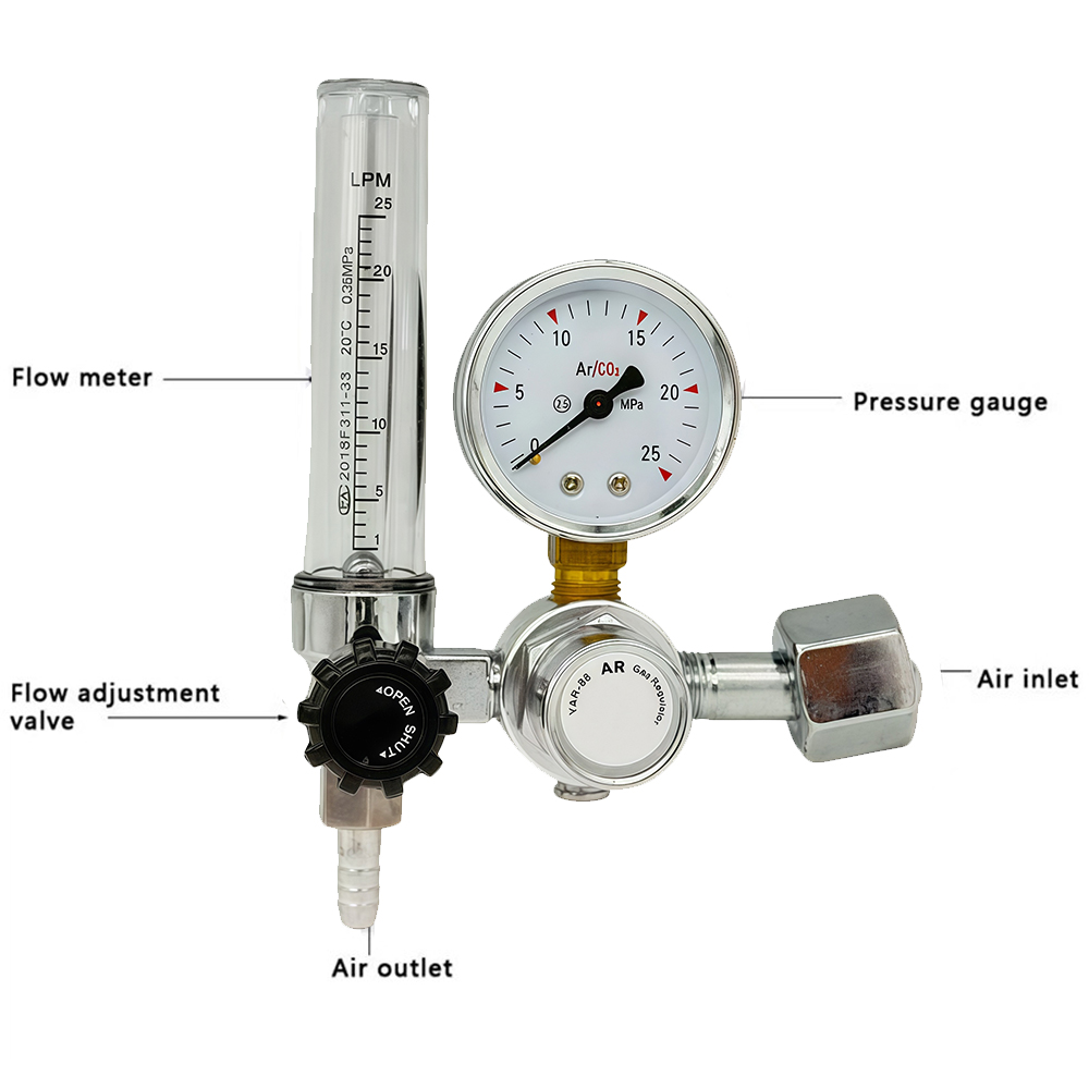 2025 NEW 0-25Mpa Argon Regulat - огляд і ціна Seam Gauge Metal