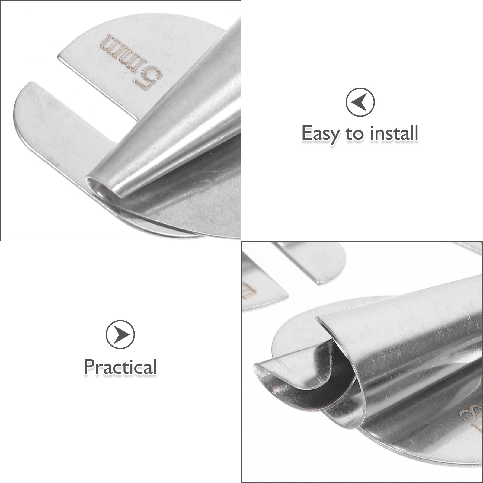 6Pcs Universal Spiral Rolled H - огляд і ціна Sewing Hemming