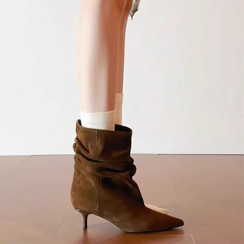 Women Stack Boot,Designer Poin - огляд і ціна Sewing Nylon