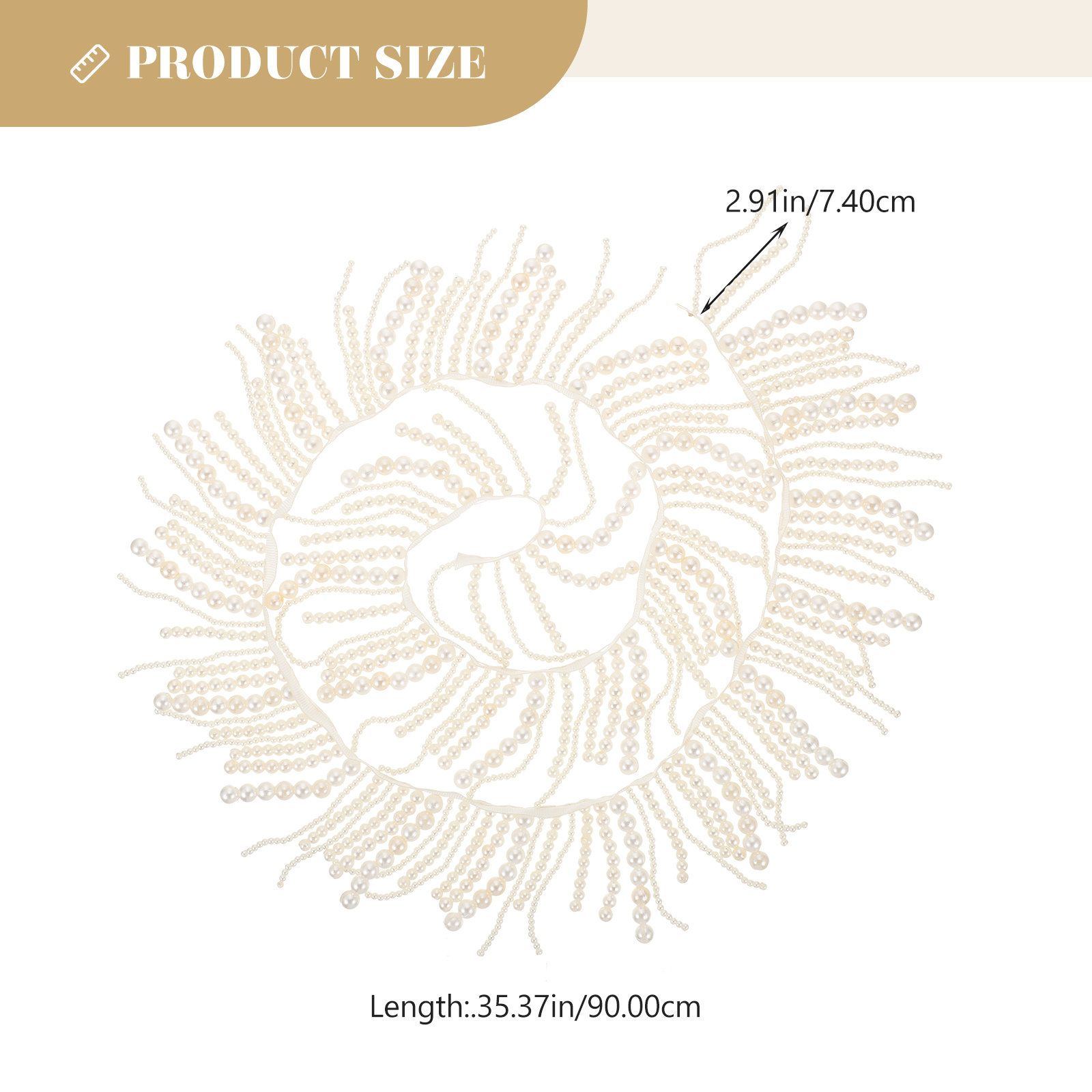 Clothing Pearl Trim Delicate P - огляд і ціна Sewing In Textile