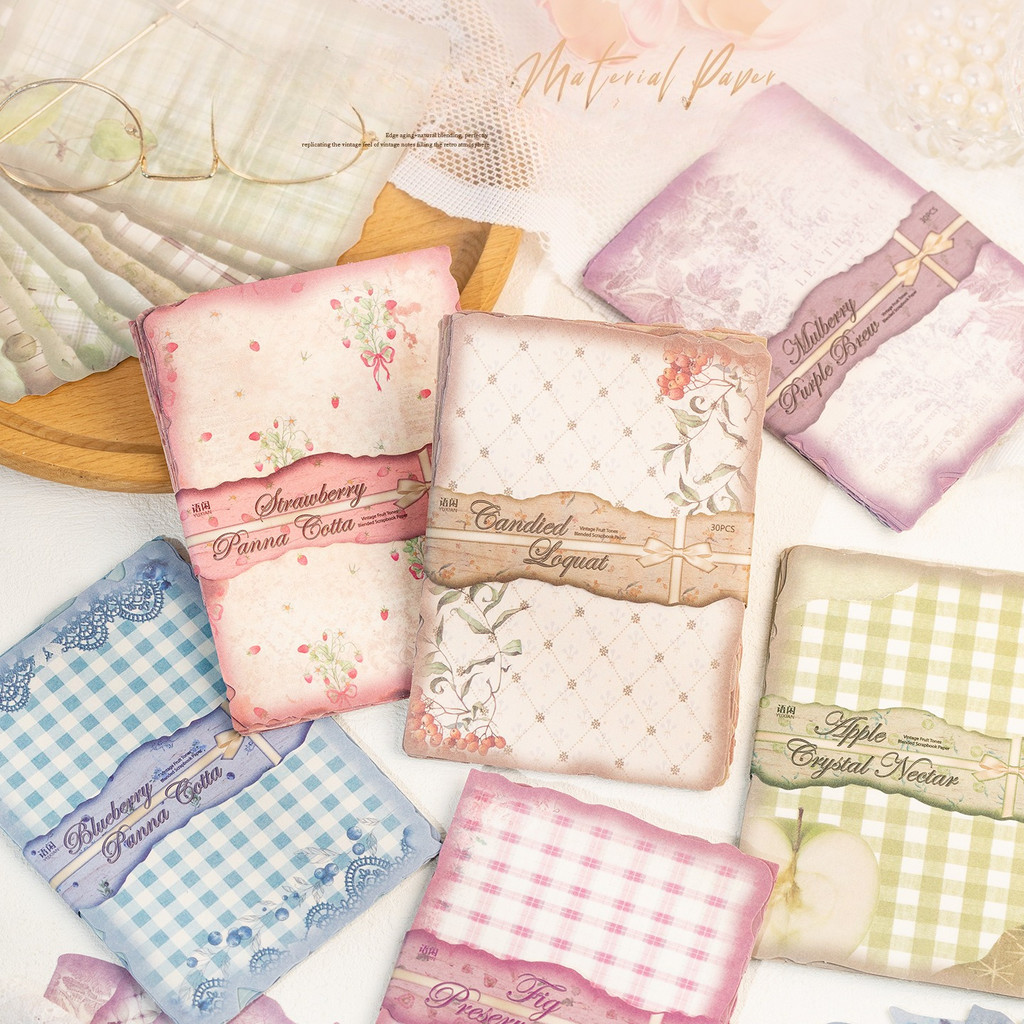 30sheets Vintage Scrapbook Pap - огляд і ціна Pattern Tissue Paper
