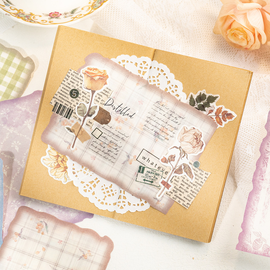 30sheets Vintage Scrapbook Pap - огляд і ціна Pattern Tissue Paper