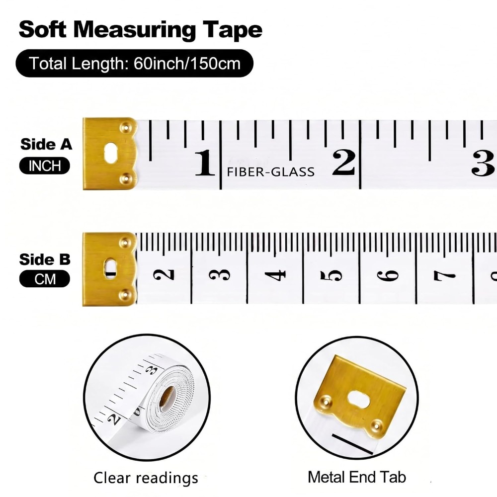 Soft Tape Measure Set of 2 Pac - огляд і ціна Fabric Weight Set