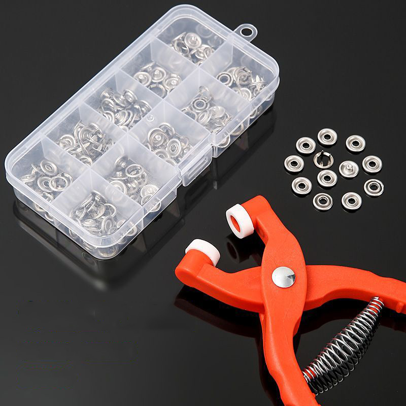 50/100Sets Plier Tool Buckle B - огляд і ціна Sewing Eyelet Fabric