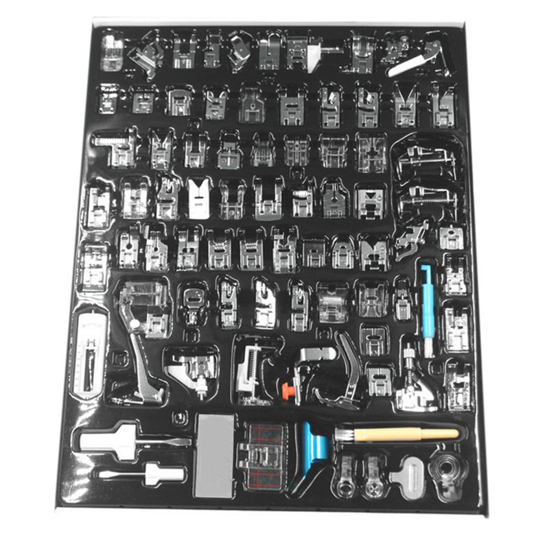 Stock Quantity 82PCS Sewing Ma - огляд і ціна Zipper Foot Presser