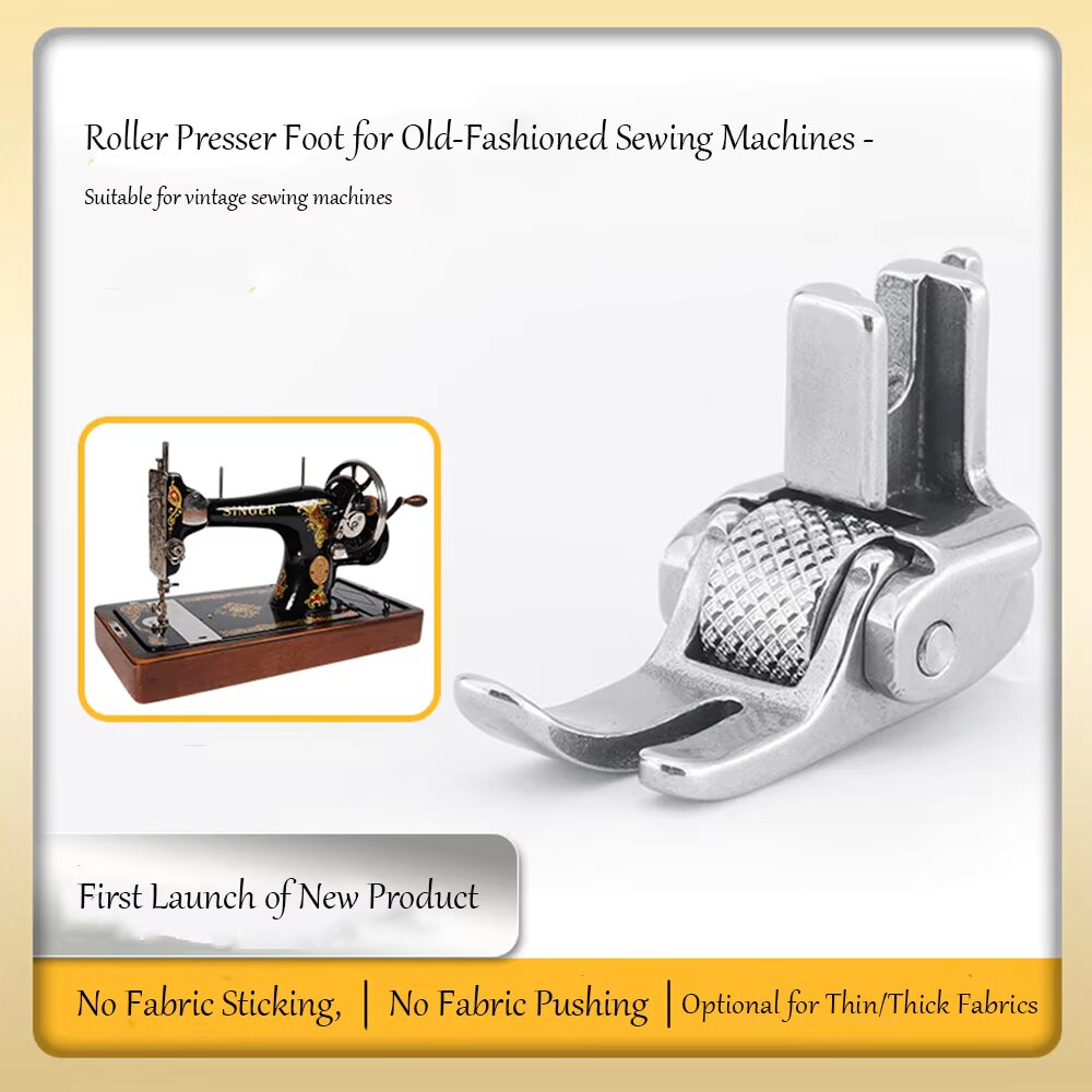 All Steel Roller Presser Foot  - огляд і ціна Textile Sewing Machines