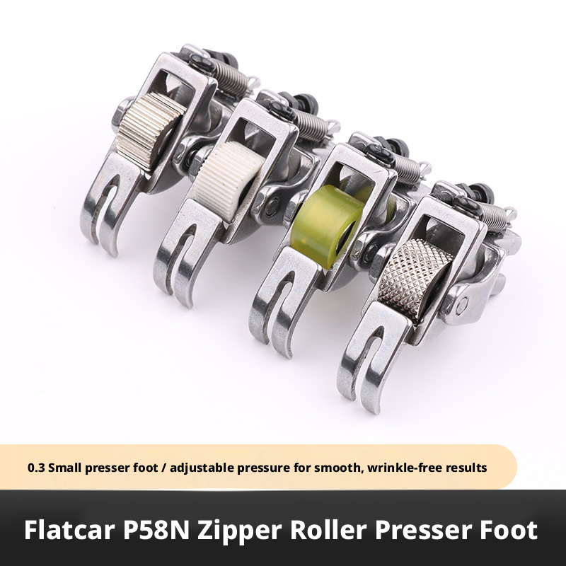 P58N Narrow Roller Zipper Pres - огляд і ціна Zipper Foot Presser