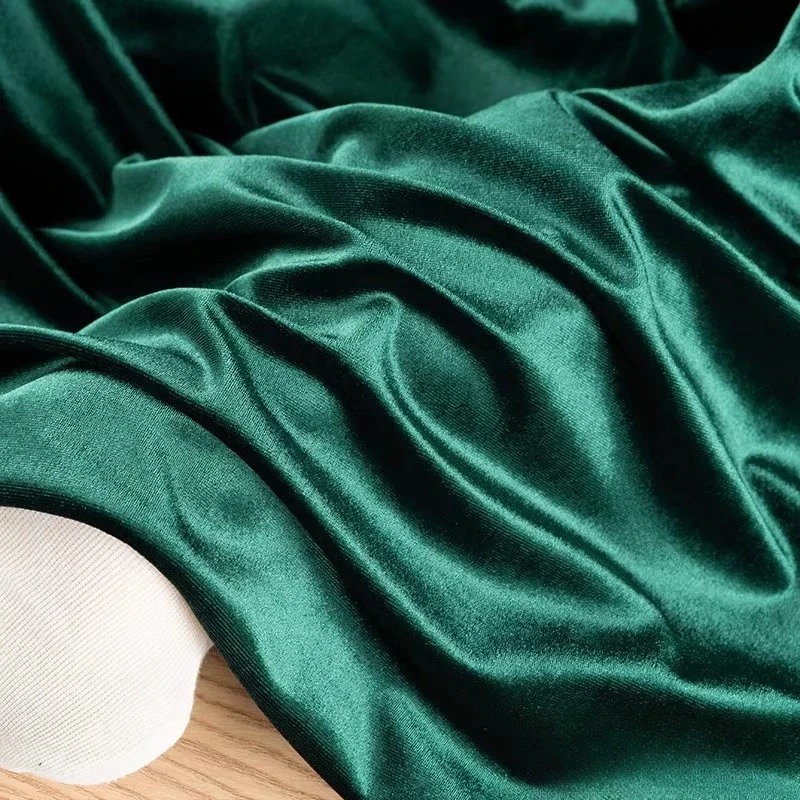 Solid Colored Velvet Fabric Fo - огляд і ціна Sewing Velvet Fabric