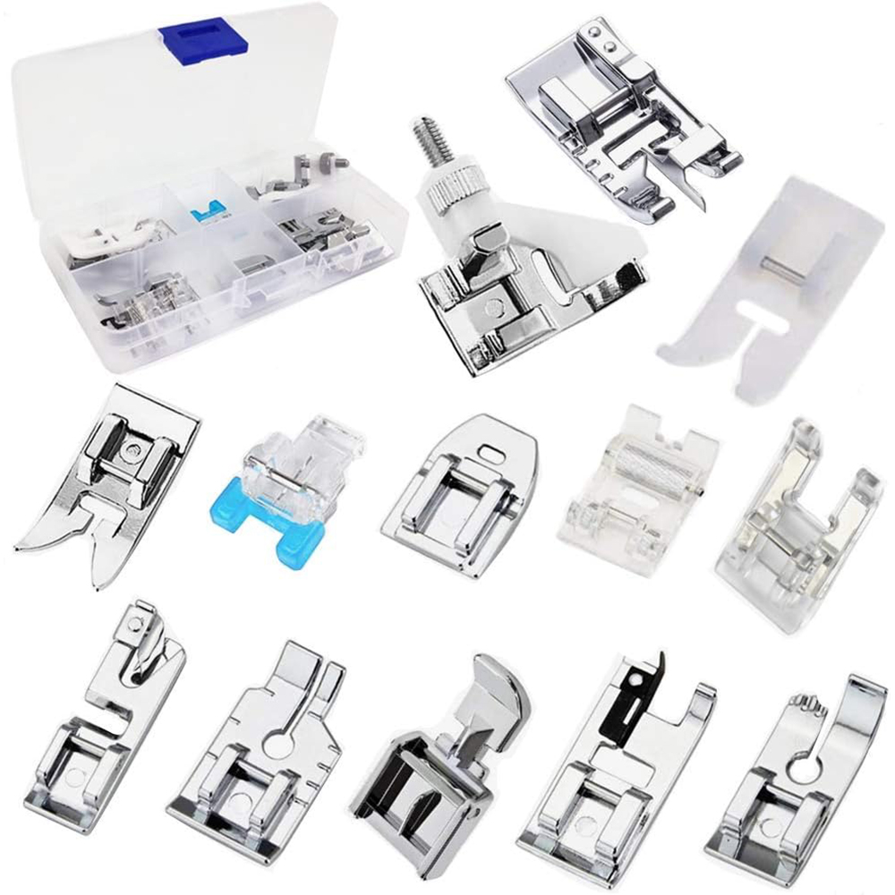 13 PCS/Box Presser Foot Set Ro - огляд і ціна Zipper Foot Presser